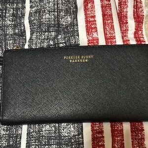 Forever Sunny Black Wallet